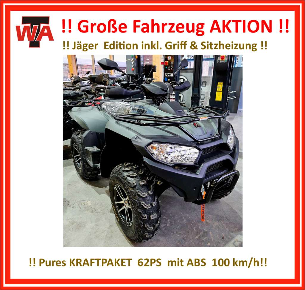 Access SHADE Forest 860 4x4 ABS ** 100 km/h !! ** Jäger EDITION inkl. Sitz & Griffheizung !! ...