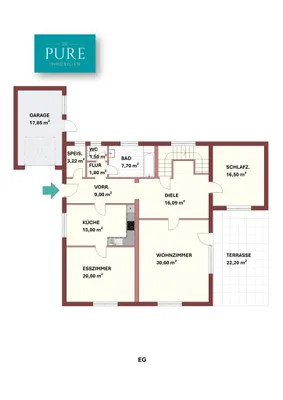 5-Zimmer-Haus kaufen in Sankt Pölten Land – 182 m², € 290.000 – Bild 23 von 25
