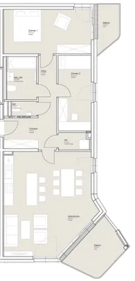 3-Zimmer-Wohnung mieten in Salzburg Stadt – 83 m², € 2.150 – Bild 14 von 14