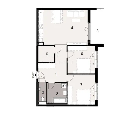 3-Zimmer-Wohnung kaufen in Wien – 82,88 m², € 502.700 – Bild 7 von 7