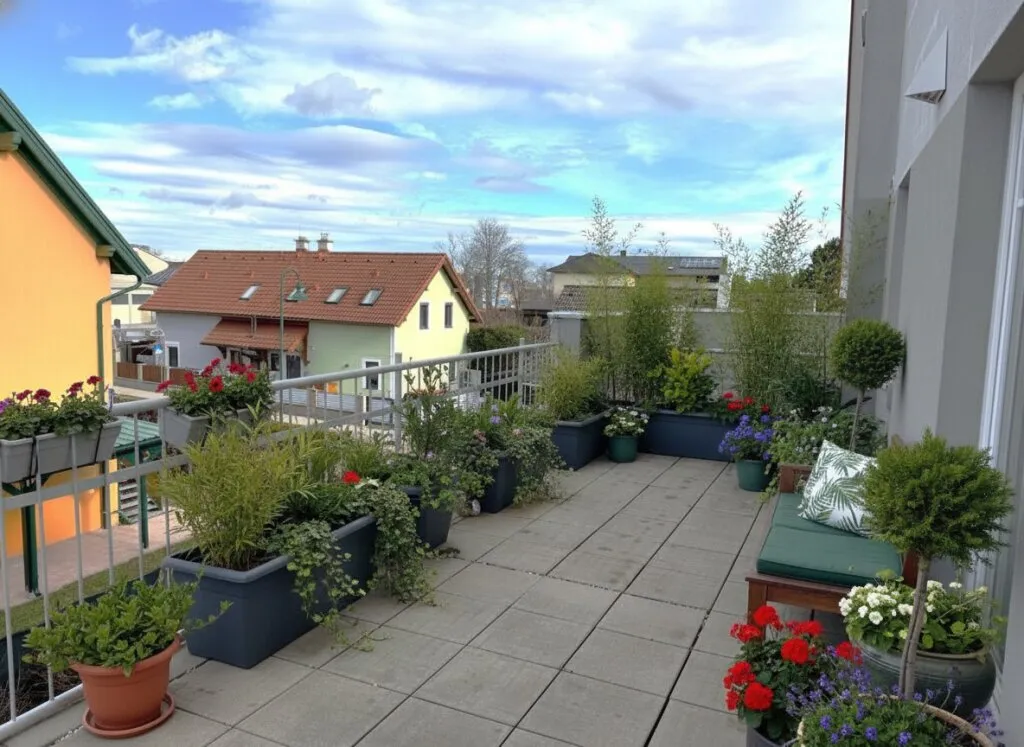 Charmante helle 3 Zimmerwohnung mit großer Terrasse - Ansicht 2