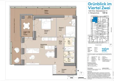 3-Zimmer-Wohnung mieten in Wien – 76,32 m², € 2.733 – Bild 55 von 55
