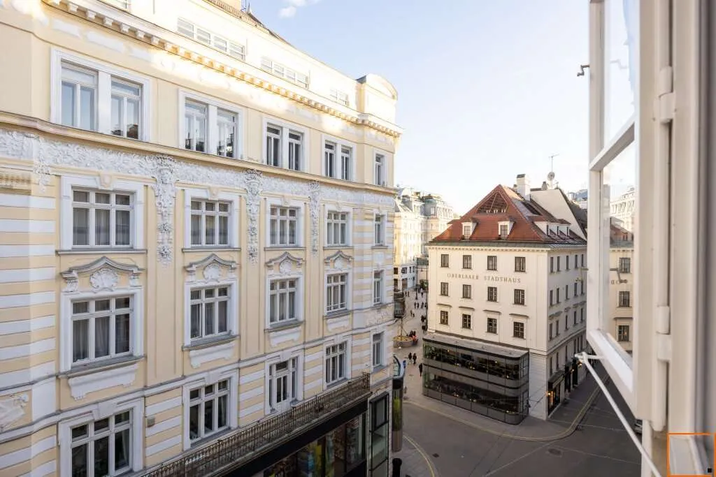 WIENER KLASSIK IM GÖTTWEIGERHOF: Topsanierte Altbauwohnung mit prachtvollem 70 m² großen Wohnsalon - Ansicht 3