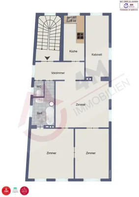 4-Zimmer-Wohnung kaufen in Wien – 93 m², € 599.000 – Bild 20 von 20