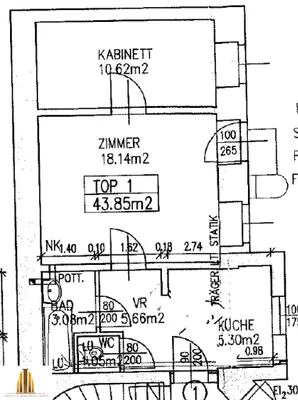 2-Zimmer-Wohnung kaufen in Wien – 45 m², € 199.000 – Bild 12 von 12