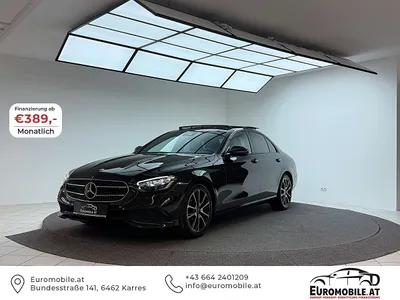 Mercedes-Benz E-Klasse E d AVANTGARDE*NIGHT-PAKET*PANO*TOTW*RFK*AHK*LED*