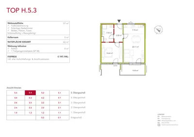 2-Zimmer-Wohnung kaufen in Leoben – 57 m², € 197.198 – Bild 4 von 11