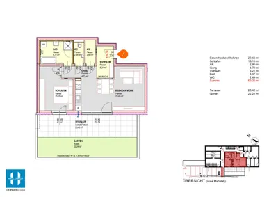 2-Zimmer-Wohnung kaufen in Grieskirchen – 69,2 m², € 307.940 – Bild 7 von 7