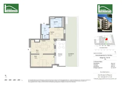 2-Zimmer-Gewerbeimmobilie kaufen in Wien – 50,45 m², € 249.000 – Bild 16 von 16
