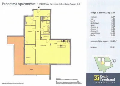 4-Zimmer-Wohnung mieten in Wien – 140 m², € 3.075 – Bild 13 von 17