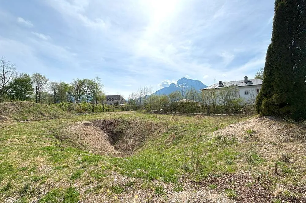 Exklusives Baugrundstück im Villenviertel am Hellbrunner Park - Ansicht 2