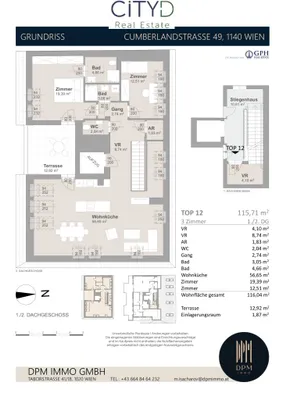 3-Zimmer-Wohnung kaufen in Wien – 116 m², € 932.000 – Bild 20 von 20