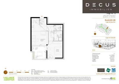 2-Zimmer-Wohnung kaufen in Wien – 54,36 m², € 423.000 – Bild 6 von 6