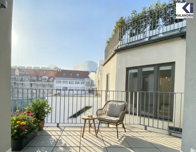 360° TOUR // DESIGN-DACHGESCHOßWOHNUNG NAHE DONAUKANAL – Bild 2