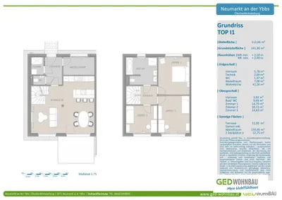 4-Zimmer-Haus mieten in Melk – 112,06 m², € 1.389 – Bild 8 von 9