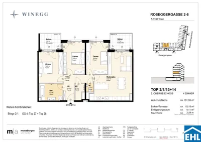 Immobilie kaufen in Wien – 105,6 m², € 820.000 – Bild 13 von 14