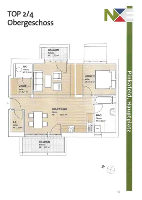 Wohnung zur Miete in 7423 Oberwart