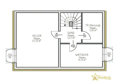 5-Zimmer-Haus kaufen in Wien – 147,02 m², € 779.000 – Bild 28 von 28