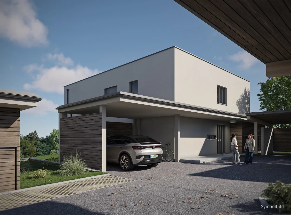 Nur 15 Min. nach Linz - Kirchschlag - traumhafte Gartenwohnung inkl. 2 Carport-Stellplätzen! - Ansicht 3