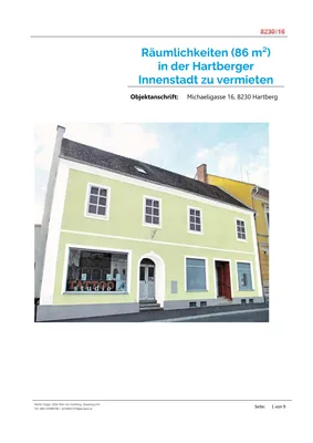 Gewerbeimmobilie mieten in Hartberg-Fürstenfeld – 86 m², € 720 – Bild 3 von 11