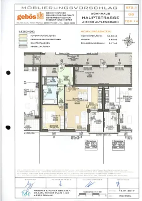 2-Zimmer-Wohnung mieten in Sankt Pölten Land – 58,57 m², € 660 – Bild 7 von 7
