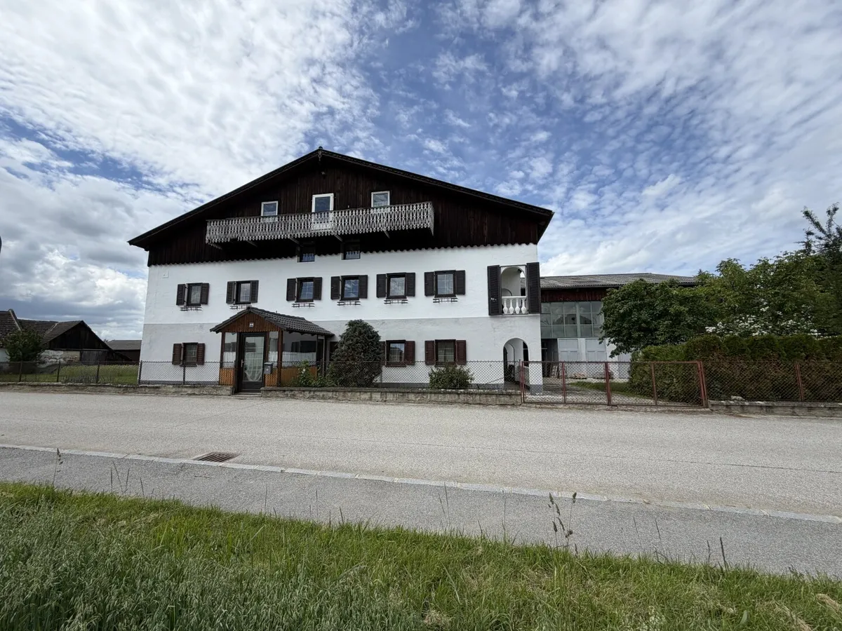 Viel Platz und Höhe - Bauernhaus mit ca. 7000 m² Grund , hohen Hallen und Garagen - Ansicht 2