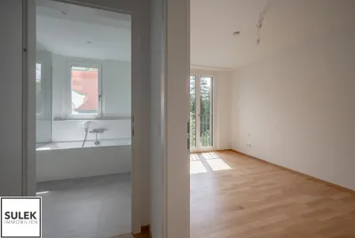3-Zimmer-Erstbezug mit Südwest-Balkon, 32 m² Wohnküche & Tageslichtbad | VILLMA - Top 2 – Bild 2
