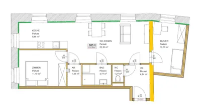 3-Zimmer-Wohnung mieten in Deutschlandsberg – 63,95 m², € 697 – Bild 9 von 9