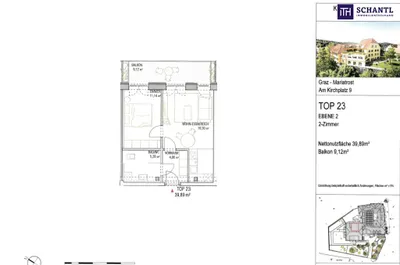 Wohnung kaufen in Graz – 39,89 m², € 263.140 – Bild 11 von 16