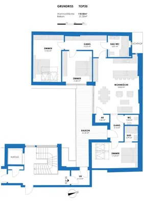 4-Zimmer-Wohnung kaufen in Wien – 118,5 m², € 1.290.000 – Bild 37 von 38