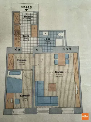 1-Zimmer-Wohnung kaufen in Wien – 43 m², € 189.000 – Bild 5 von 5