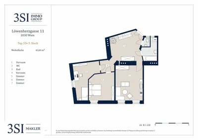 3-Zimmer-Wohnung kaufen in Wien – 81,09 m², € 406.000 – Bild 10 von 10