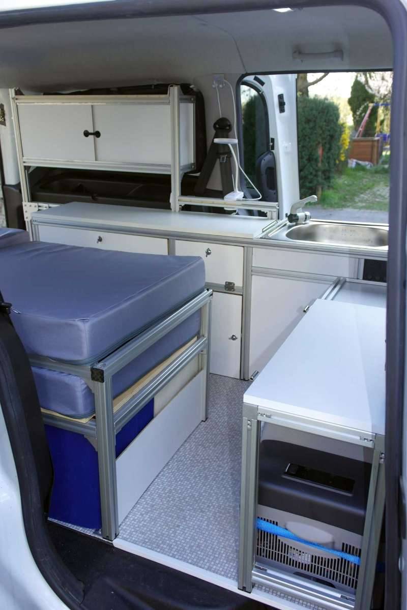 camper right Camper Right Nina Moc Blue Leather – Footprints Ann Arbor main image 1
