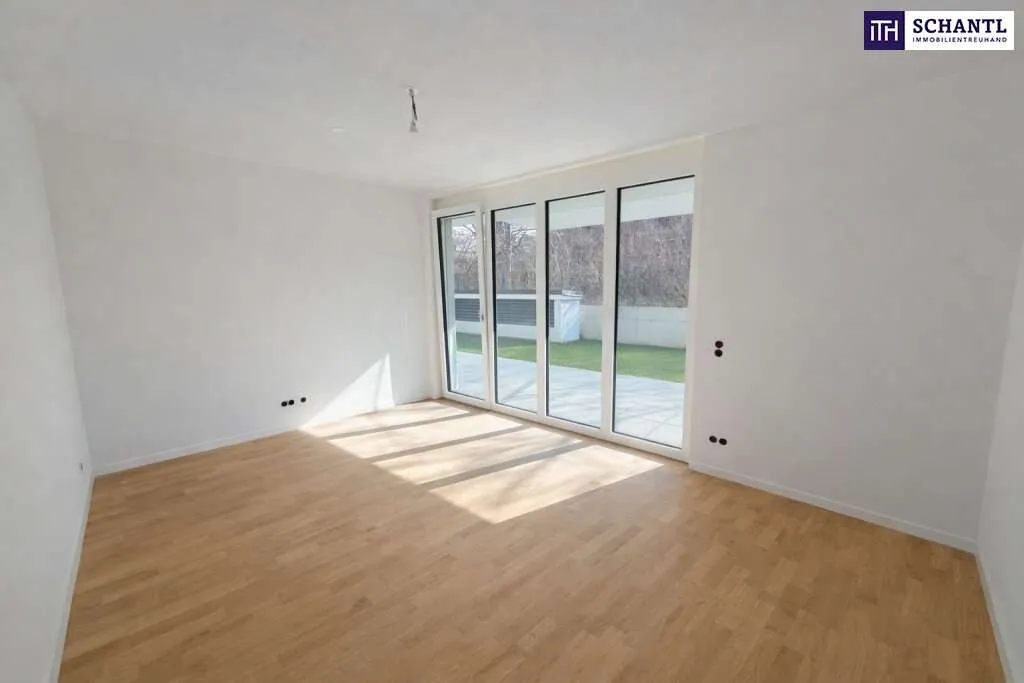 Viel draußen, smart drinnen - Gartenwohnung für modernes Wohnen - 3 Zimmer im Erstbezug! - View 2
