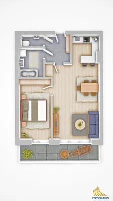 2-Zimmer-Wohnung kaufen in Linz Land – 65,53 m², € 314.200 – Bild 12 von 12