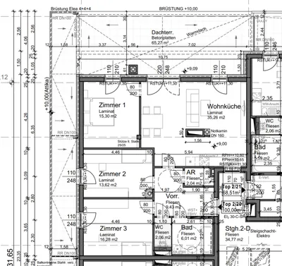 4-Zimmer-Wohnung mieten in Scheibbs – 100 m², € 940 – Bild 2 von 12