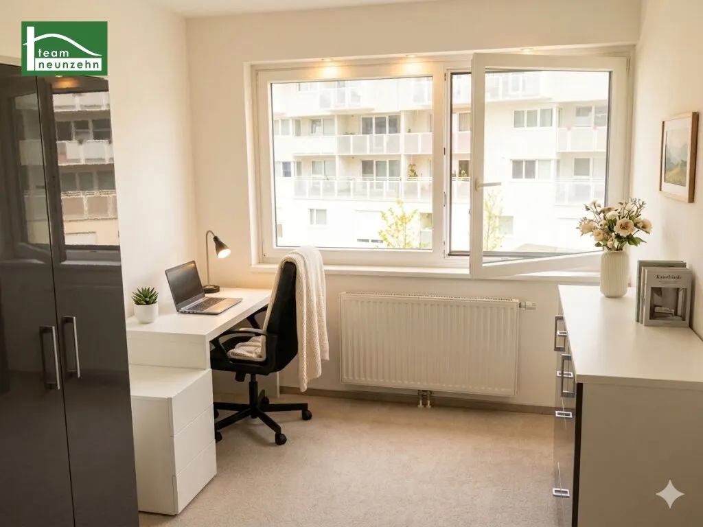 Moderne 4-Zimmer-Dachgeschosswohnung mit Loggia & Terrasse in Liesing - Ansicht 3