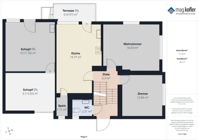 7-Zimmer-Haus kaufen in Feldkirch – 119,82 m², € 654.000 – Bild 30 von 33