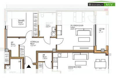 3-Zimmer-Wohnung mieten in Murtal – 71,81 m², € 694 – Bild 7 von 12