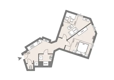 2-Zimmer-Wohnung mieten in Wien – 46 m², € 1.050 – Bild 14 von 14