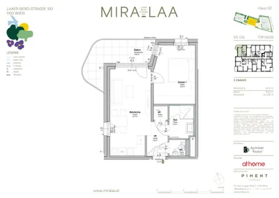 2-Zimmer-Wohnung mieten in Wien – 44,32 m², € 1.150 – Bild 16 von 16