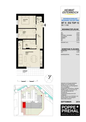 3-Zimmer-Wohnung mieten in Melk – 70,23 m², € 875 – Bild 21 von 22