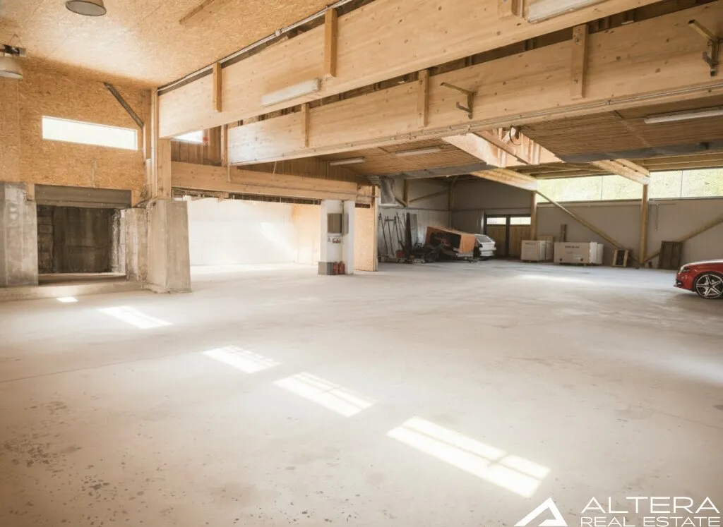 Hallen- und Lagerflächen mit vielseitigem Nutzungspotenzial in Edelschrott bei Köflach! - Widok 3