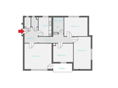 4-Zimmer-Wohnung mieten in Leoben – 95,04 m², € 898 – Bild 15 von 15