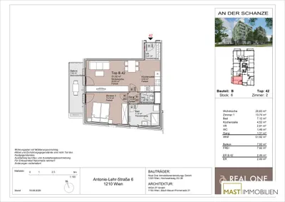 2-Zimmer-Wohnung mieten in Wien – 51,51 m², € 1.190 – Bild 10 von 10