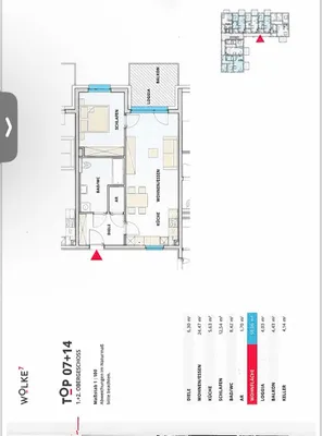 2-Zimmer-Wohnung kaufen in Linz Land – 59 m², € 259.000