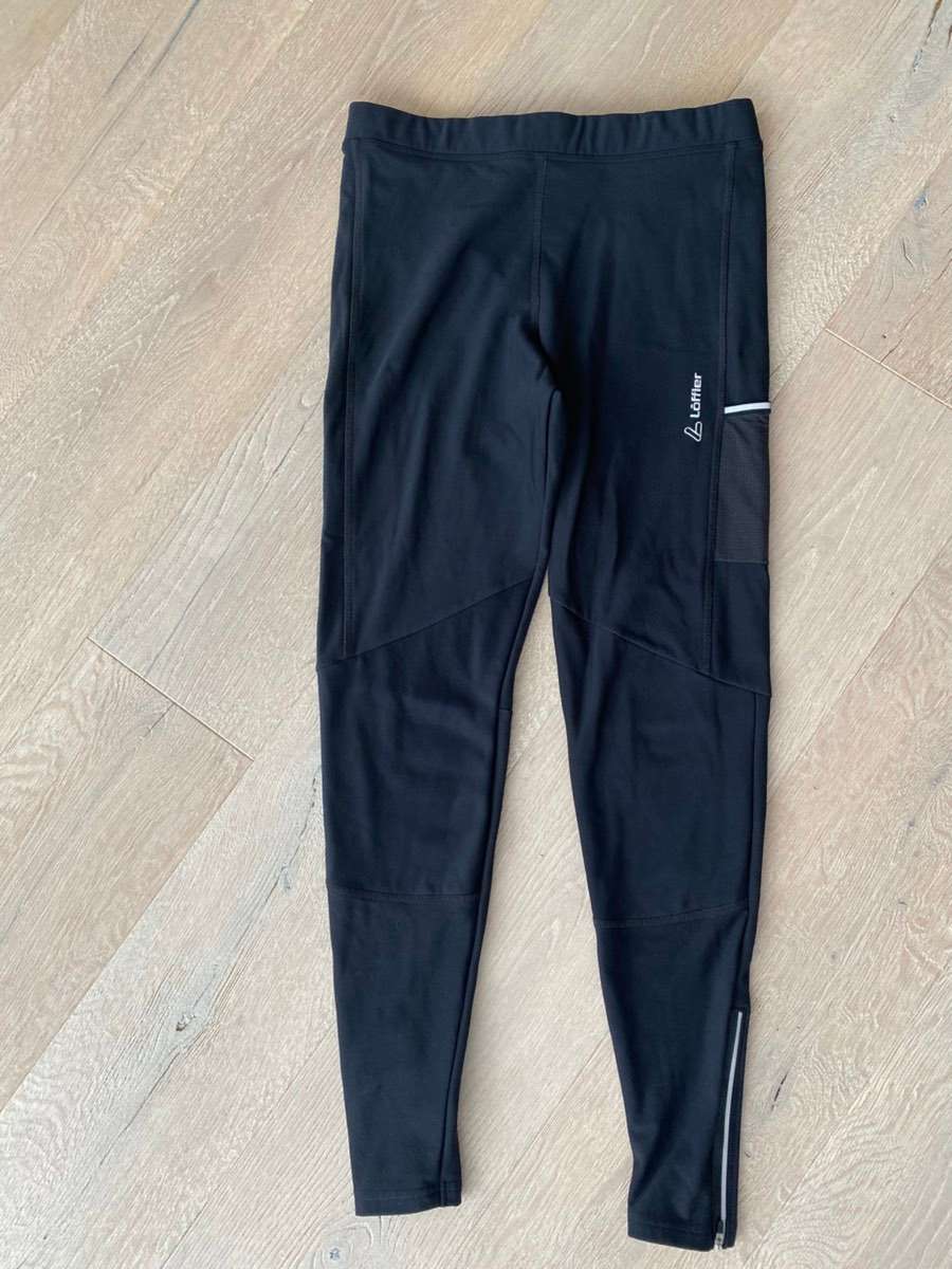 Löffler Thermo Tights Langlaufhose / Laufhose