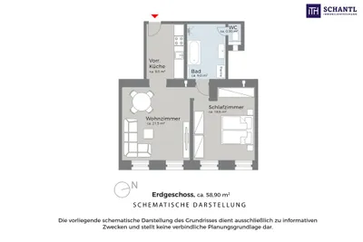 2-Zimmer-Wohnung kaufen in Wien – 58,9 m², € 199.000 – Bild 15 von 15