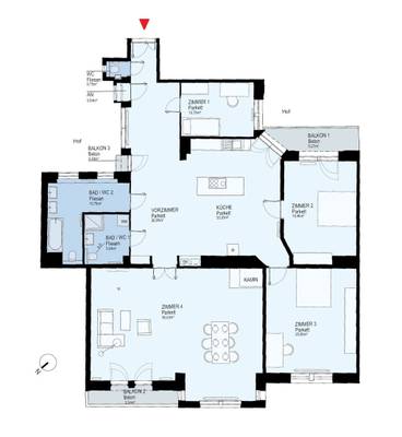 ERSTBEZUG NACH SANIERUNG | TOPLAGE | TRAUMHAFTE ALTBAUWOHNUNG MIT BALKON | HELLE 4 ZIMMER | U-BAHN-NÄHE – Bild 15