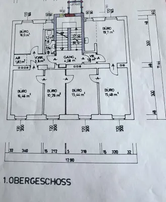 5-Zimmer-Gewerbeimmobilie mieten in Linz – 104 m², € 1.250 – Bild 8 von 8